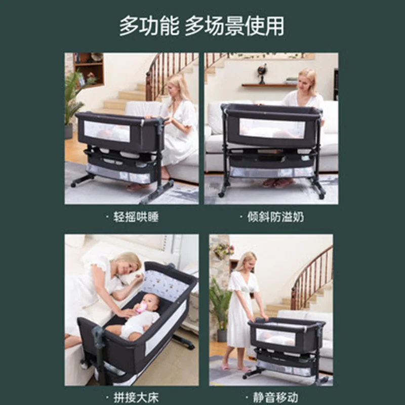 Berços de bebê de alta qualidade portátil dobrável berço cama berço transportar berço para bebês