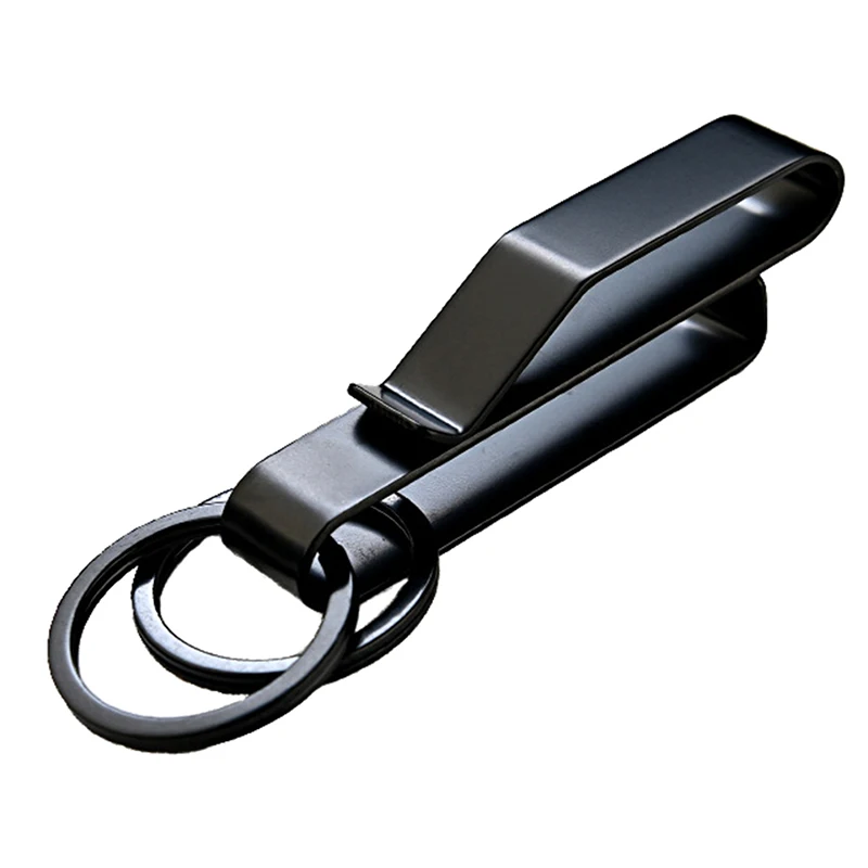 1Pc roestvrijstalen taillehaak buiten hangende gesp afneembare sleutelhanger riemclip gesp hangende sleutelhangerhouder gereedschap