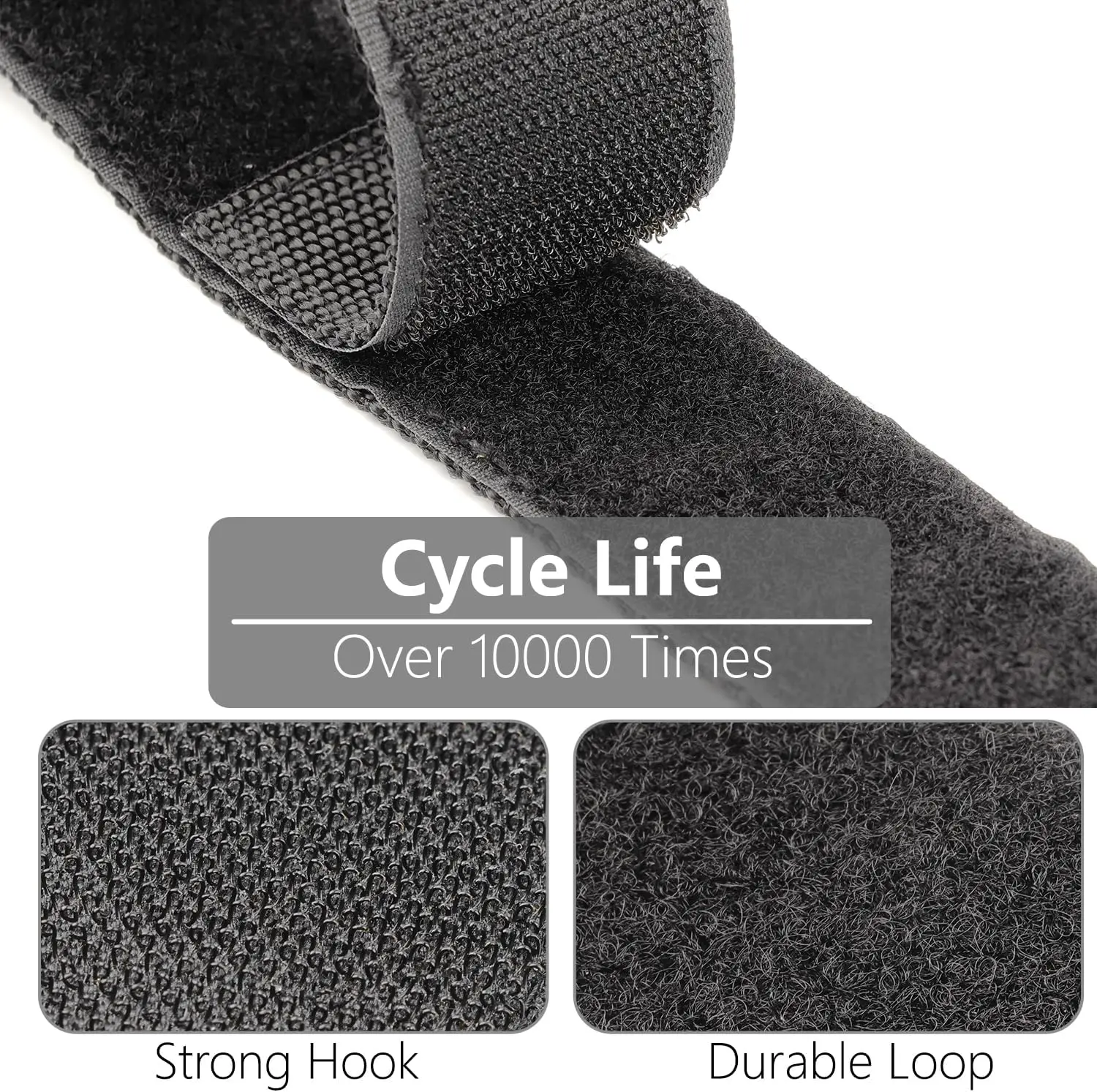 Cord Organizer Holder with Rotate Buckle Wire Manager Power Cord Management Nylon Heavy Cord Storage Straps for Cables Hoses