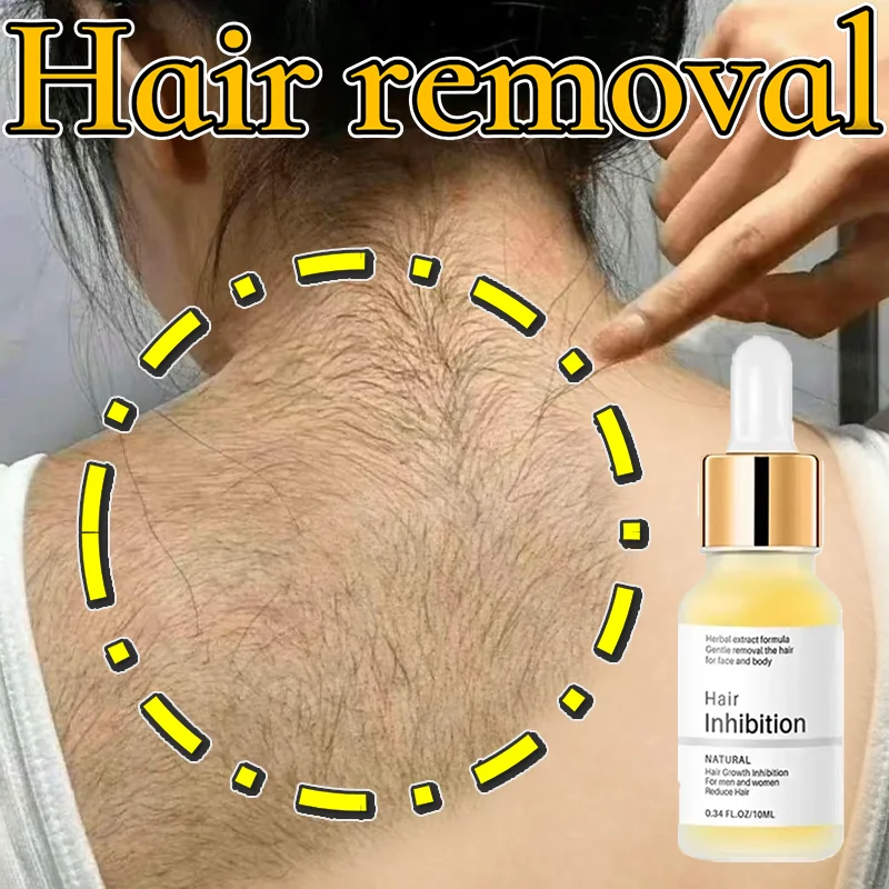 Spray de depilación potente, crema depiladora para zonas íntimas, salud, depiladora indolora, inhibidor de crecimiento para mujer y hombre, cuidado corporal