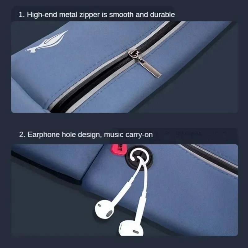 Bolsa de viaje profesional multifuncional para teléfono móvil, bolsa para botella de agua, cinturón elástico impermeable para deportes