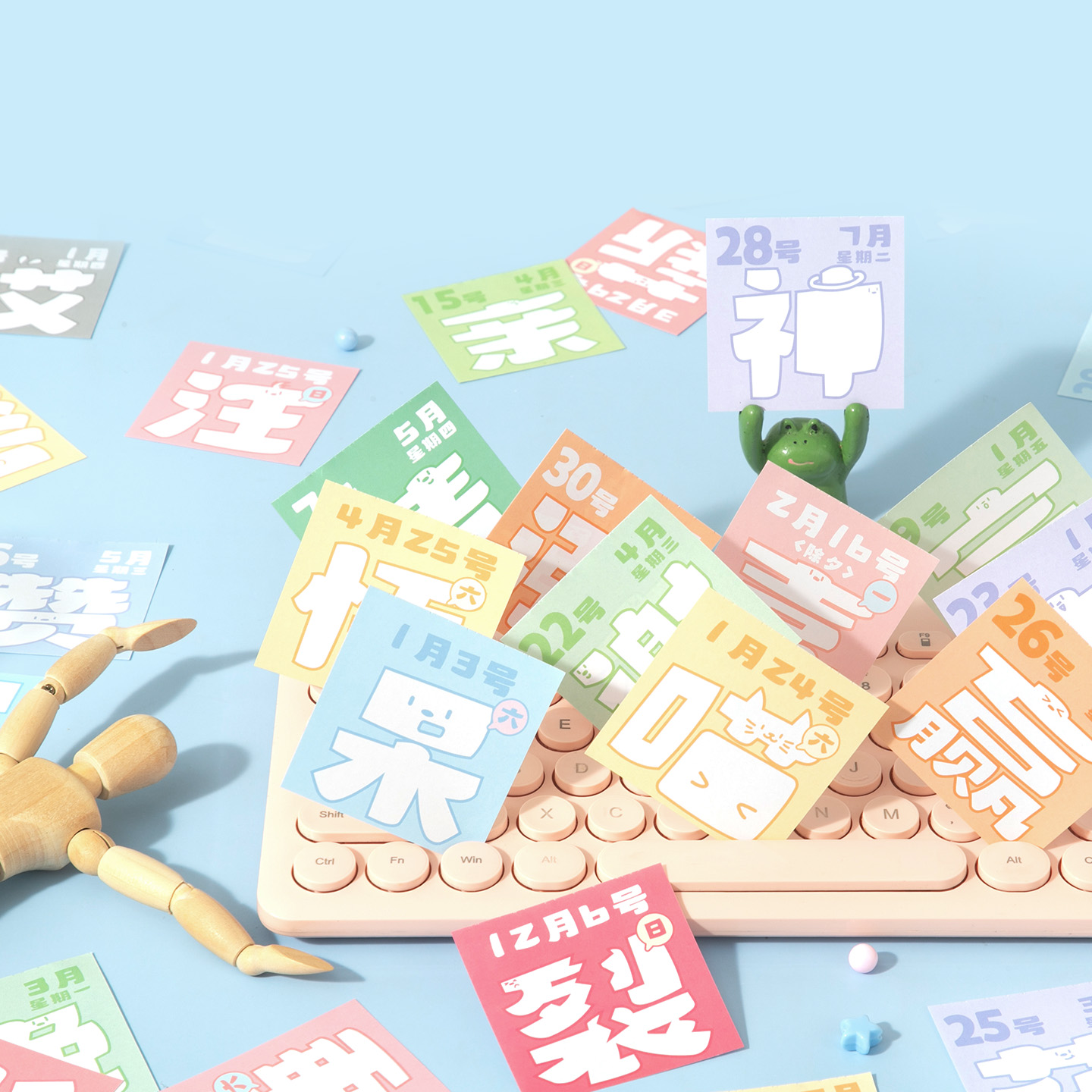 Journal GO Mini 365-Tage-Kalender 2026-Planer, jährlicher Agenda-Organizer mit Notizen für den täglichen Zeitplan zu Hause, im Büro, in der Schule