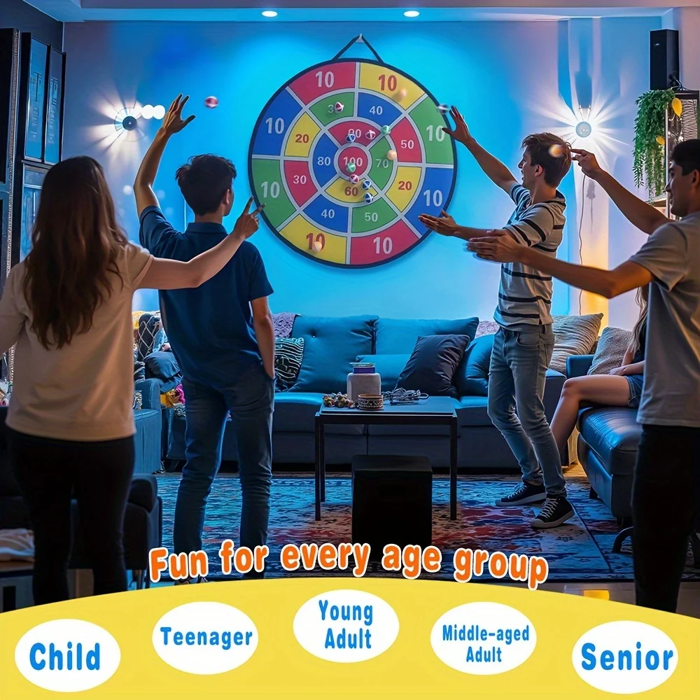 Montessori Throw Sport Slingshot Target Sticky Ball Dartboard Basketball Board Games Educational Children's Outdoor Game Toy