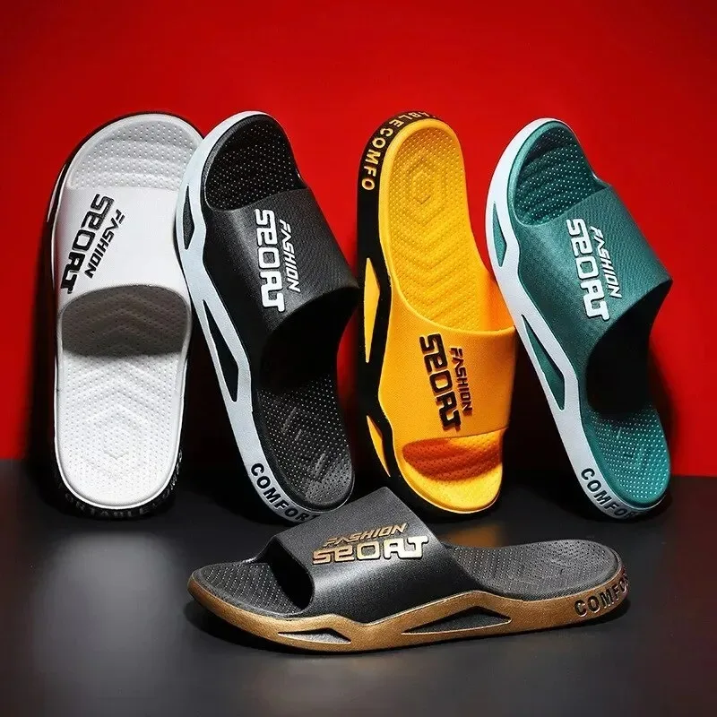 Sandali e pantofole da bagno per la casa per coppie antiscivolo per sport all'aria aperta da uomo Infradito da donna Scarpe da interno per esterni unisex