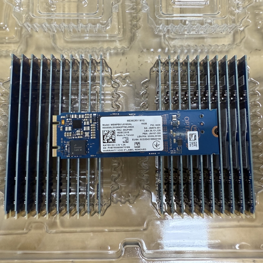 Unidad de estado sólido interna Original M10 M.2 2280 SSD 32GB 16GB PCIe M.2 3,0 3D Xpoint NVMe para memoria Intel Optane 16G 32G