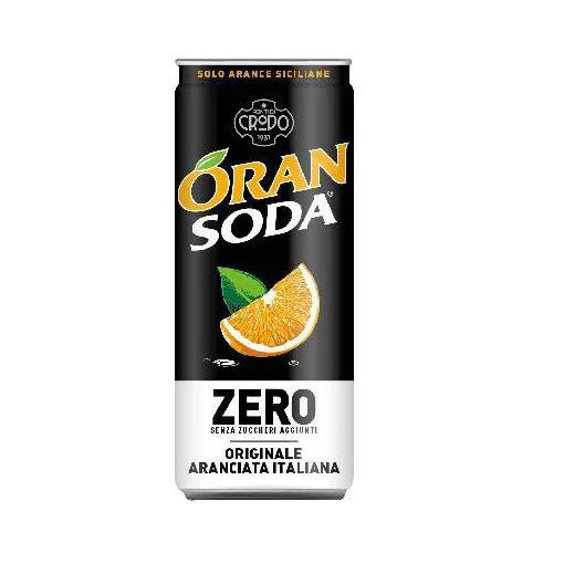 Napój gazowany Oran Soda Zero w puszce 330ml - Fond Di Crodo