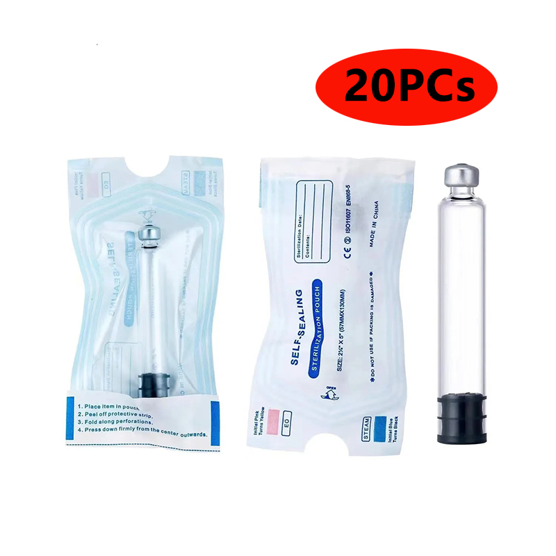 20 piezas cartuchos de insulina de 3ml, botella de Cassette para pluma de inyección de insulina Lilly, embalaje Individual, estética médica