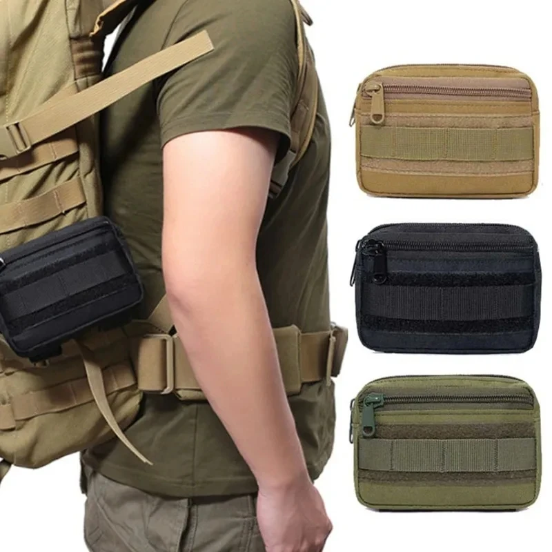 Marsupio EDC Molle Custodia tattica Borsa medica di pronto soccorso per esterni Marsupio da cintura Borsa da caccia sportiva