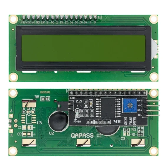 LCD1602 1602 ЖК-дисплей 5 в модуль Синий/Желтый экран зеленый экран 16x2 символа ЖК-дисплей PCF8574 IIC I2C интерфейс 5 В для Arduino