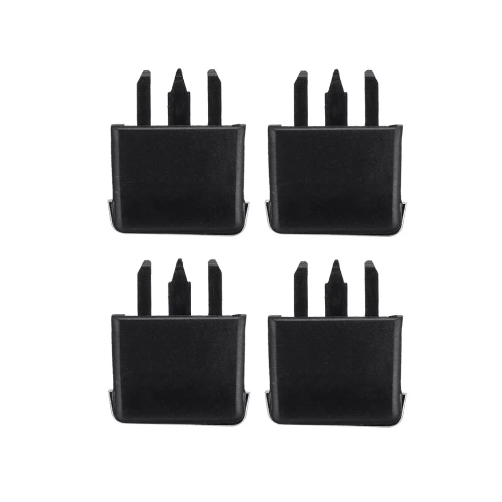 4 個黒カーエアコンベントルーバーブレード調整スライスクリップ交換部品カーアクセサリートヨタカローラ用