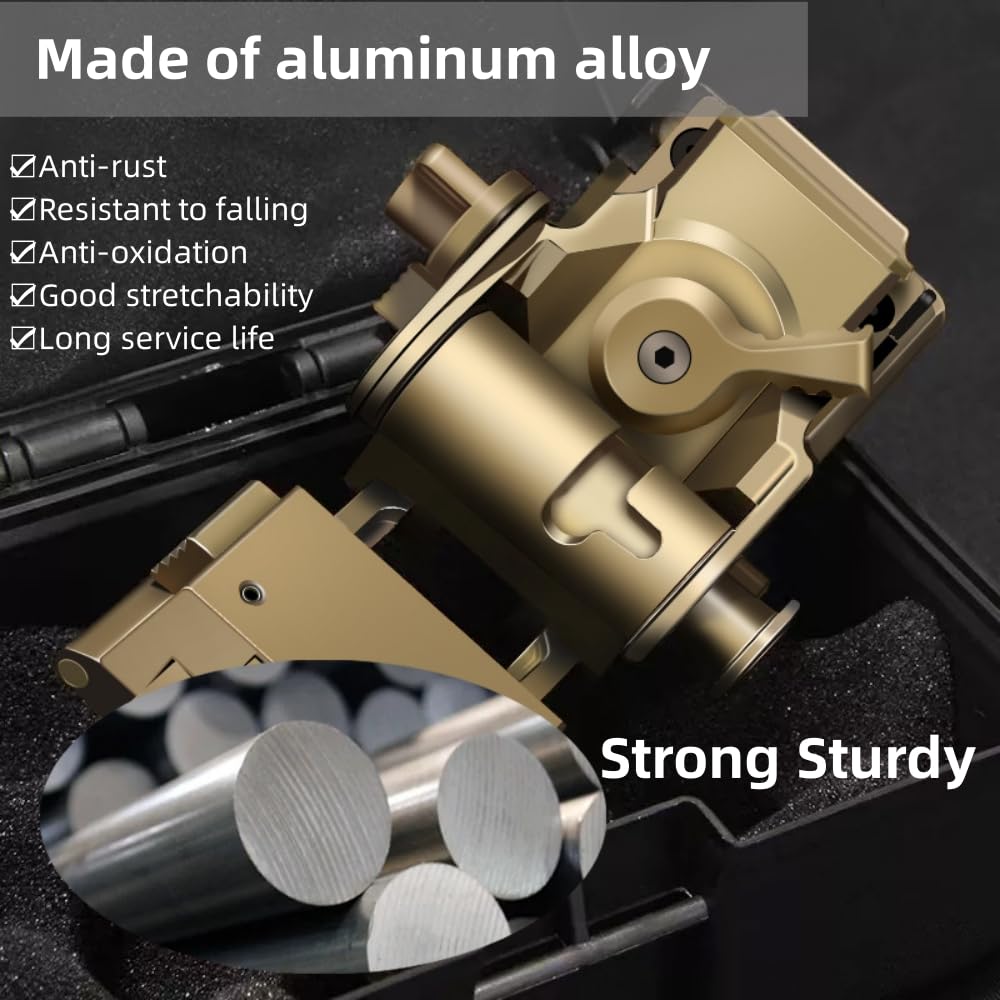 BOOIU-NVGメタルおよびナイロンヘルメットマウントホルダー、ナイトビジョンゴーグルマウント、アウトドアスポーツ、pvs15/18、l4g24用タクティカルブラケット