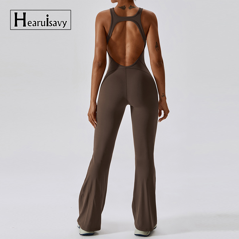 Mono deportivos mujer gym,Conjunto de gimnasio de sensación desnuda para mujer, traje de Yoga de entrenamiento, ropa deportiva, mono deportivo, mamelucos de Fitness, monos de entrenamiento femeninos elásticos