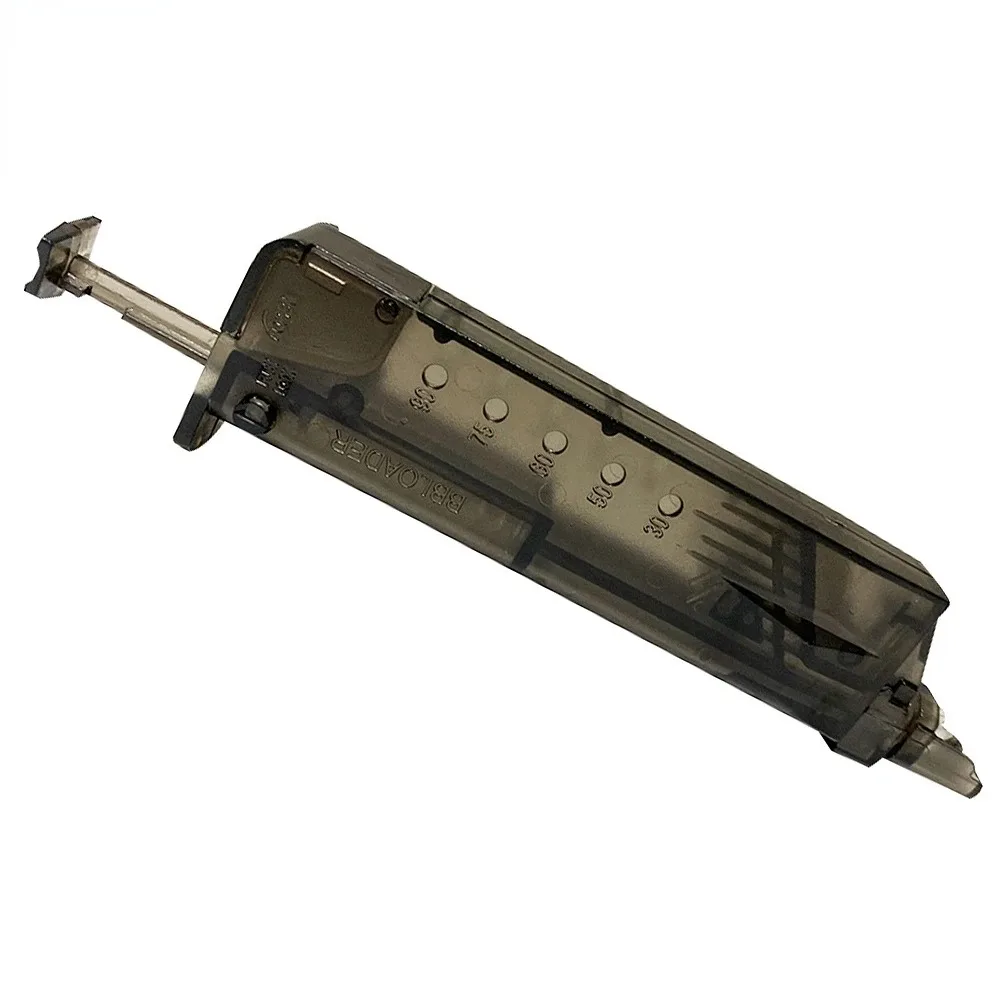 ใหม่Airsoft 100rd BB Speed LoaderสําหรับPaintballปืนAirsoft BB Balls Speed Loader 100 รอบBBความจุPaintballอุปกรณ์เสริม
