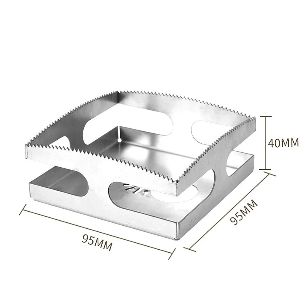 Lame de Scie Oscilillante Multi-Outil, Coupe-Fente Carré et Retângulo, Boîte Murale de Travail de Calcul, Outil de Bricolage