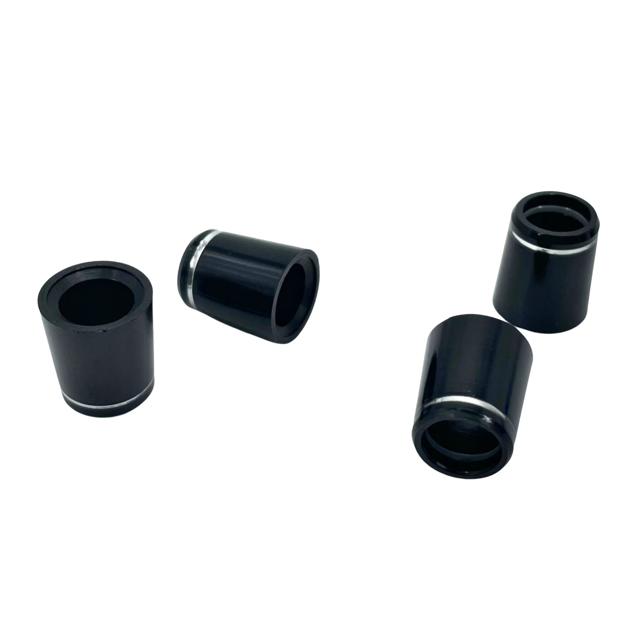 10 Chiếc Nhựa Golf Ferrules Với Nhẫn Đơn Phù Hợp Với 0.335/0.350/0.370 Đầu Bàn Ủi Trục Golf Trục Tay adapter Thay Thế