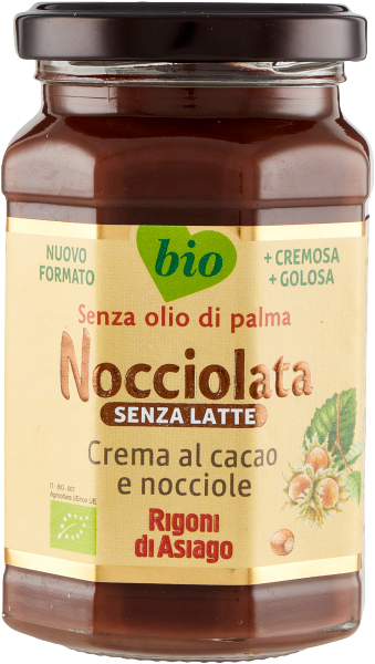 Nocciole Zenza Latte BIO 250g Crème Chocolat-Rigoni Di Asiago