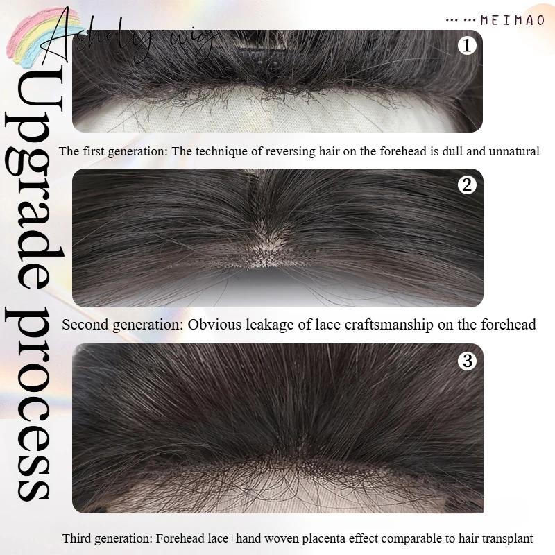 アシェリー-女性用の波状合成かつら,ボディウェーブヘア,高温耐性繊維,黒と茶色,日常使用,24インチ