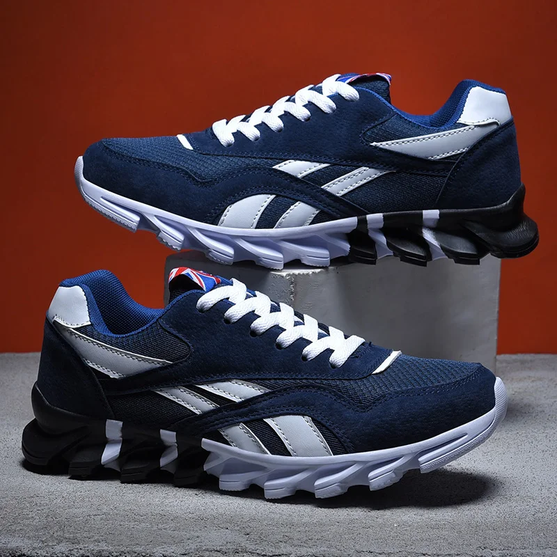 Sapatos masculinos leves respiráveis sapatos antiderrapantes respiráveis tênis de corrida para homem 36-48 tamanho grande tênis drop-shipping