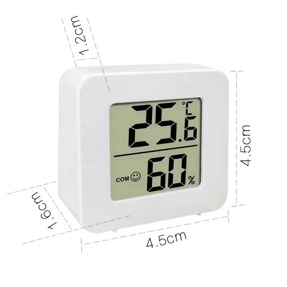 1-10p mini termômetro interno lcd digital temperatura ambiente higrômetro sensor medidor de umidade termômetro interno temperatura