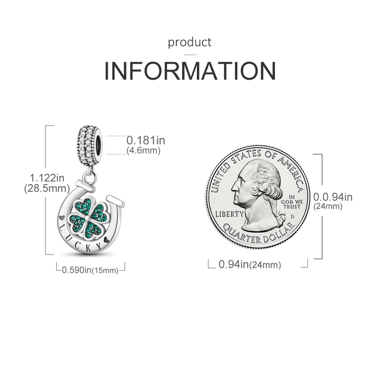 MULA 1 STÜCK Versilbert Reise Sonnenblumen Vierblättriges Glücksklee Baumeln Charms Passend für 3 MM Schlangenkette Charm Armband DIY