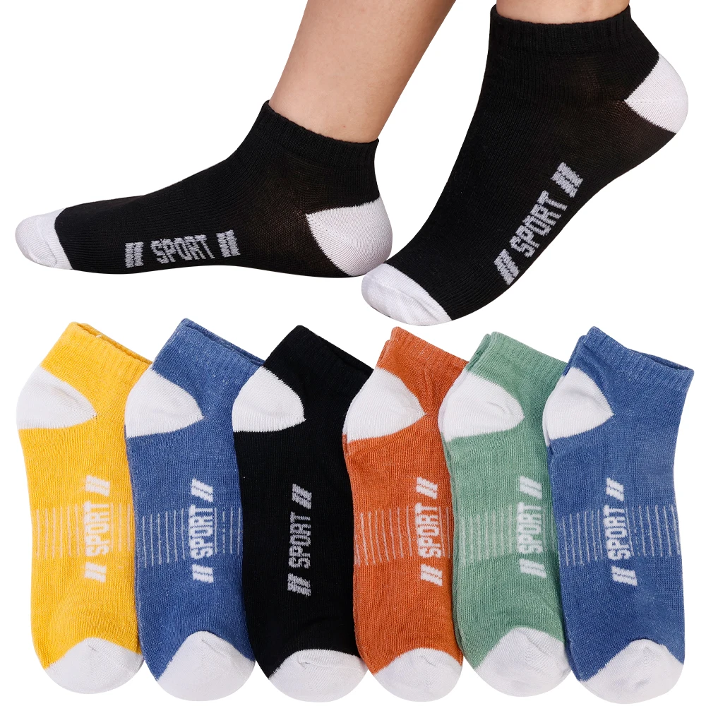 1/5 pares de calcetines deportivos finos de verano para hombre, calcetines náuticos con letras transpirables y cómodos, calcetines cortos de baloncesto absorbentes del sudor a la moda Ins