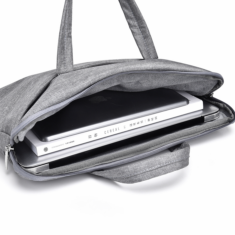 A 15.6 Inch Simple Design Laptop Briefcase High Quality Handbag Business Document Bag Elegant Computer Clutch for Men Women
