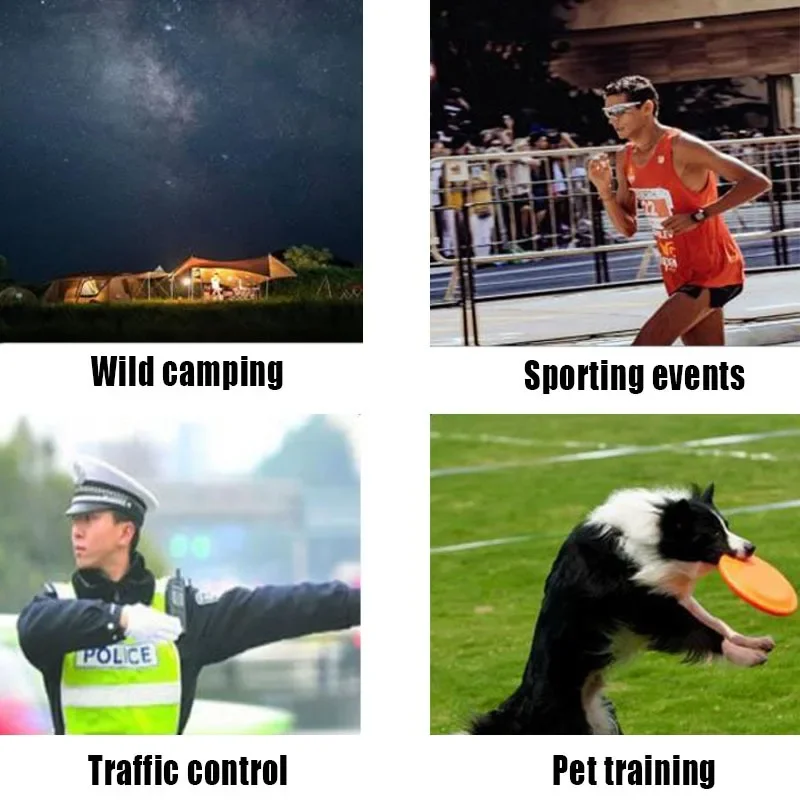 Multifunctional Electronic Whistle Rechargeable PE Teacher Football Coach Referee Whistle Flashlight Supply Training Equipment