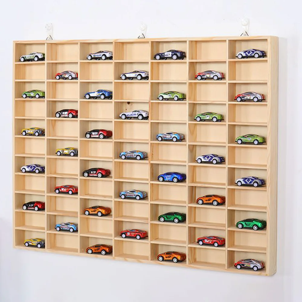60 Grids FOR Hot Wheels Diecast Car Matchbox 1/64 Display Toy Dolls Storage