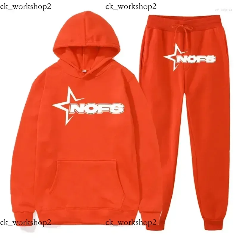 2025 Y2k トラックスーツファッションデザイナー Nofs ジャージ男性セット春 Sonoff ピースランニング秋トレーナースポーツジョガーカップル