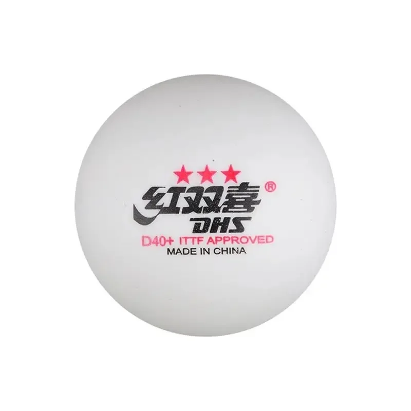 Dhs-テーブルテニスプラスチックポリポンボール、オリジナル、3スター、d40、新素材、itf承認、股下、プロのボール