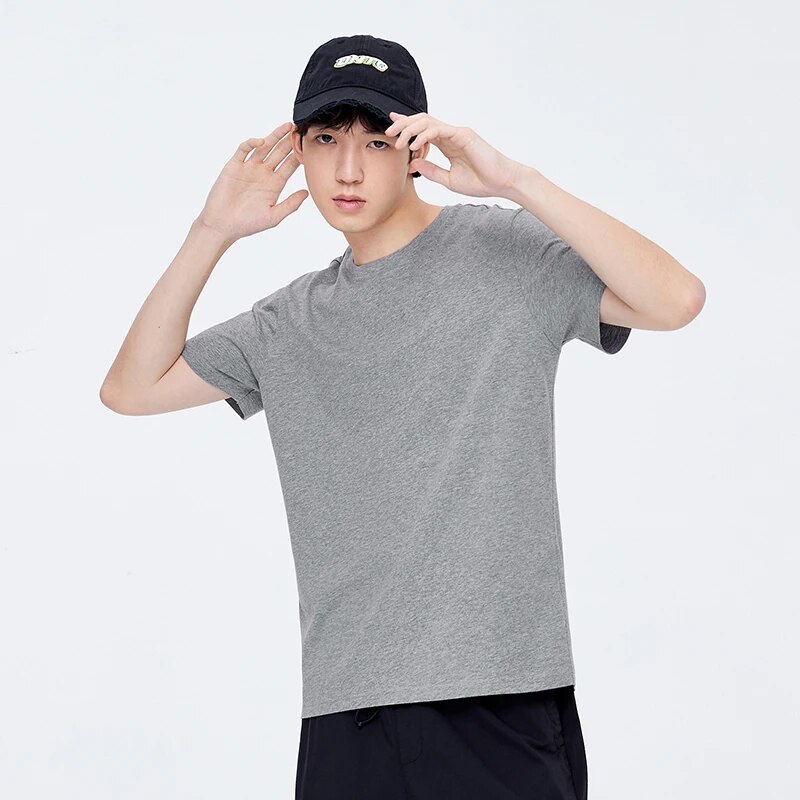 SEMIR T-shirt da uomo 2024 Primavera Nuovo quotidiano Semplice Pendolarismo Casual Classico Trendy Tinta unita Girocollo T-shirt a maniche corte