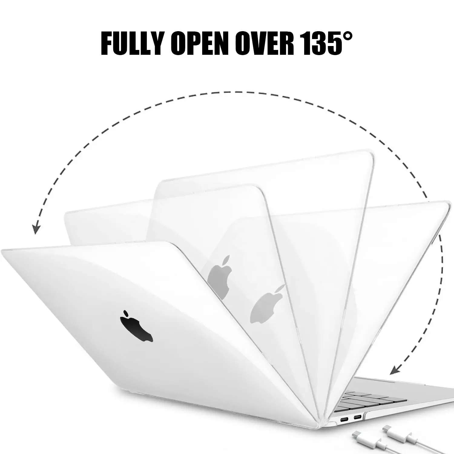 Laptop Case Voor Apple Macbook 13 13.6 Inch Voor M1 Chip Pro 13 A2338 Air 13 A2337 A2179 2022 M2 Air 13.6 Crystal Beschermhoes