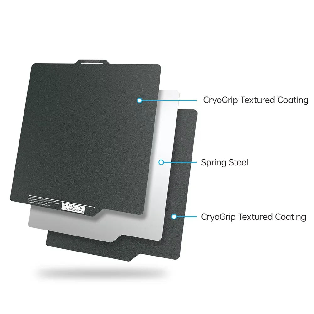 BIGTREETECH Panda Build Plate CryoGrip Pro Cool Plate dla Bambu Lab P1P P1S A1 X1C X1E A1 MINI CryoGrip Sheet Spring Steel