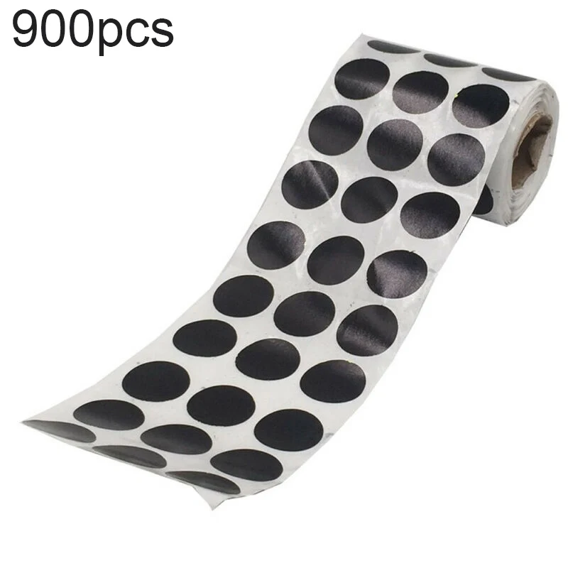 900 pces/rolo folha de alvo 0.8 polegada/2cm-diâmetro redondo fluorescente alvo papéis cartões adesivos splatter alvo shoot remendo reparação