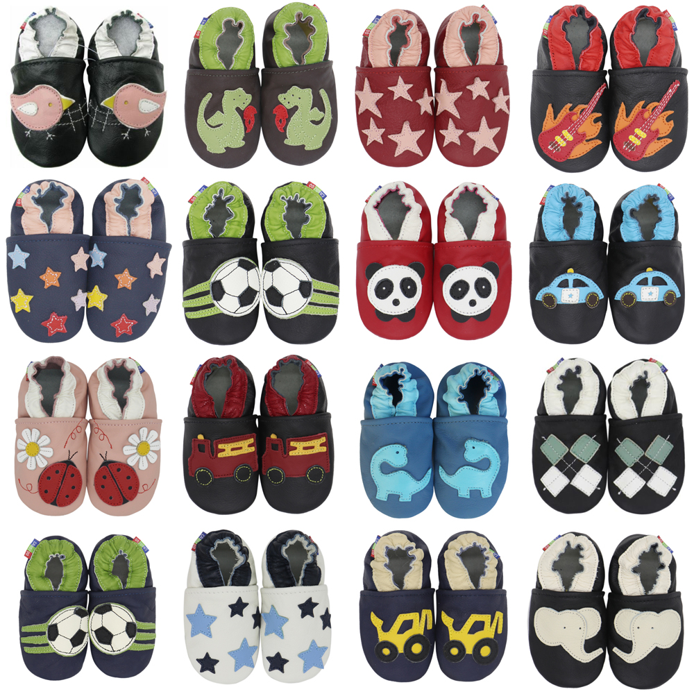 002Carozoo Kuh Leder Baby Schuhe Schöne Stile Baby Jungen Mädchen Erste Wanderer Schuhe Weiche Sohle Leder Baby Schuhe Bequem