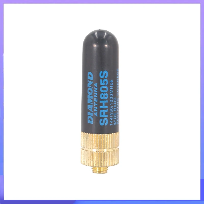 1/2/4 pces srh805s antena de alto ganho sma-fêmea diamante 805 antena curta banda dupla uhf vhf para DM-1701 UV-5R mais walkie talkie