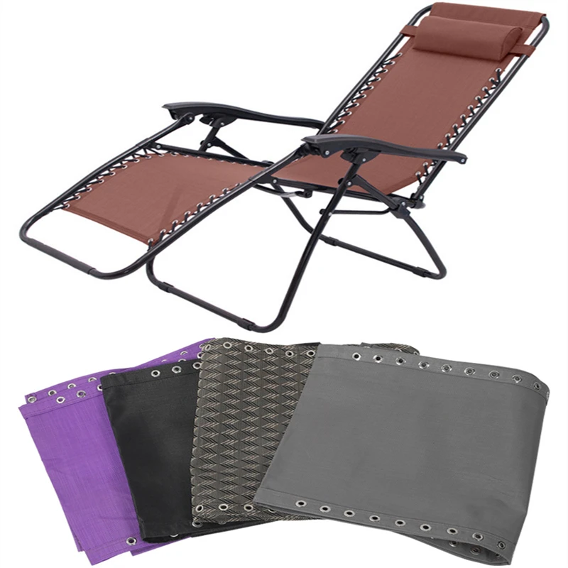 2025 Universal เปลี่ยนผ้าสําหรับ Zero Gravity เก้าอี้ Patio Lounge โซฟา Recliners มาตรฐานสลิงเก้าอี้ 63x17 นิ้ว