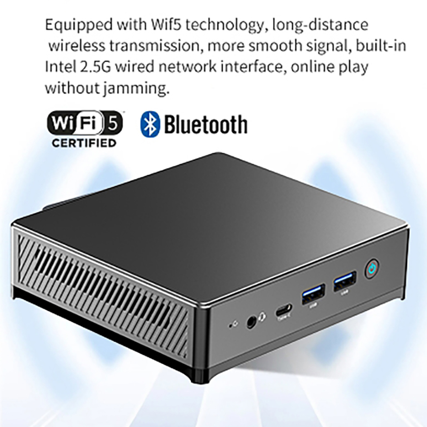 格安ミニPC Intel Alder Lake N95 8GB/16GB 256GB 1TB 2TB Windows 11 Pro ゲーミングコンピューター、4K 60Hz 2 HDMI Win 11 ミニPC