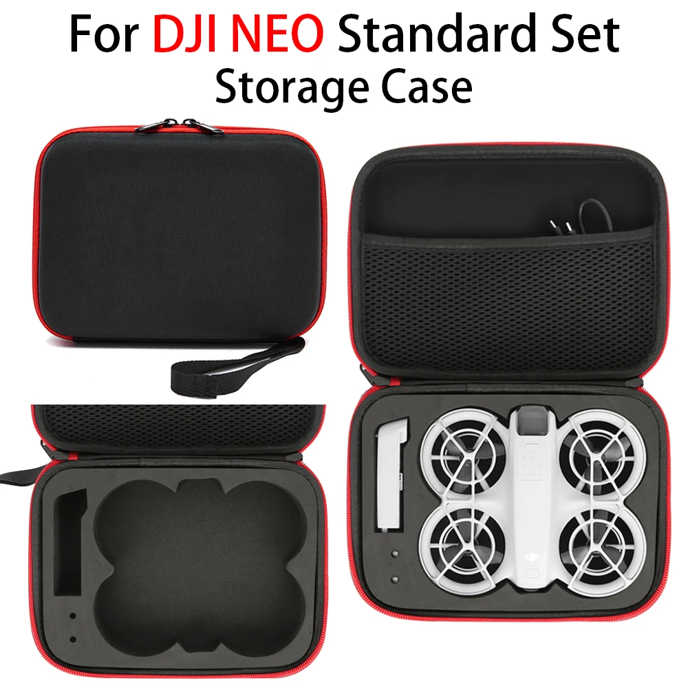 Neu für DJI NEO Tragetasche: Leichte, schützende Handtasche mit sicheren Fächern für Akku- und Zubehörtasche