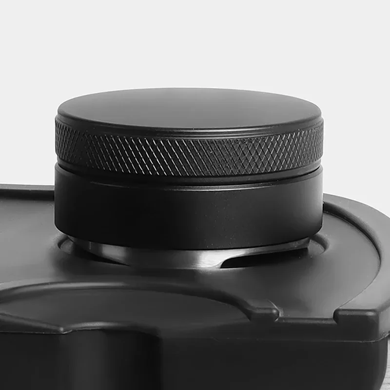 Espresso Distribution Tool Coffee Distributor/Leveler 3 Angled Slopes Adjustable Palm Tamper Fits 51/53/58mm VIE LENTE