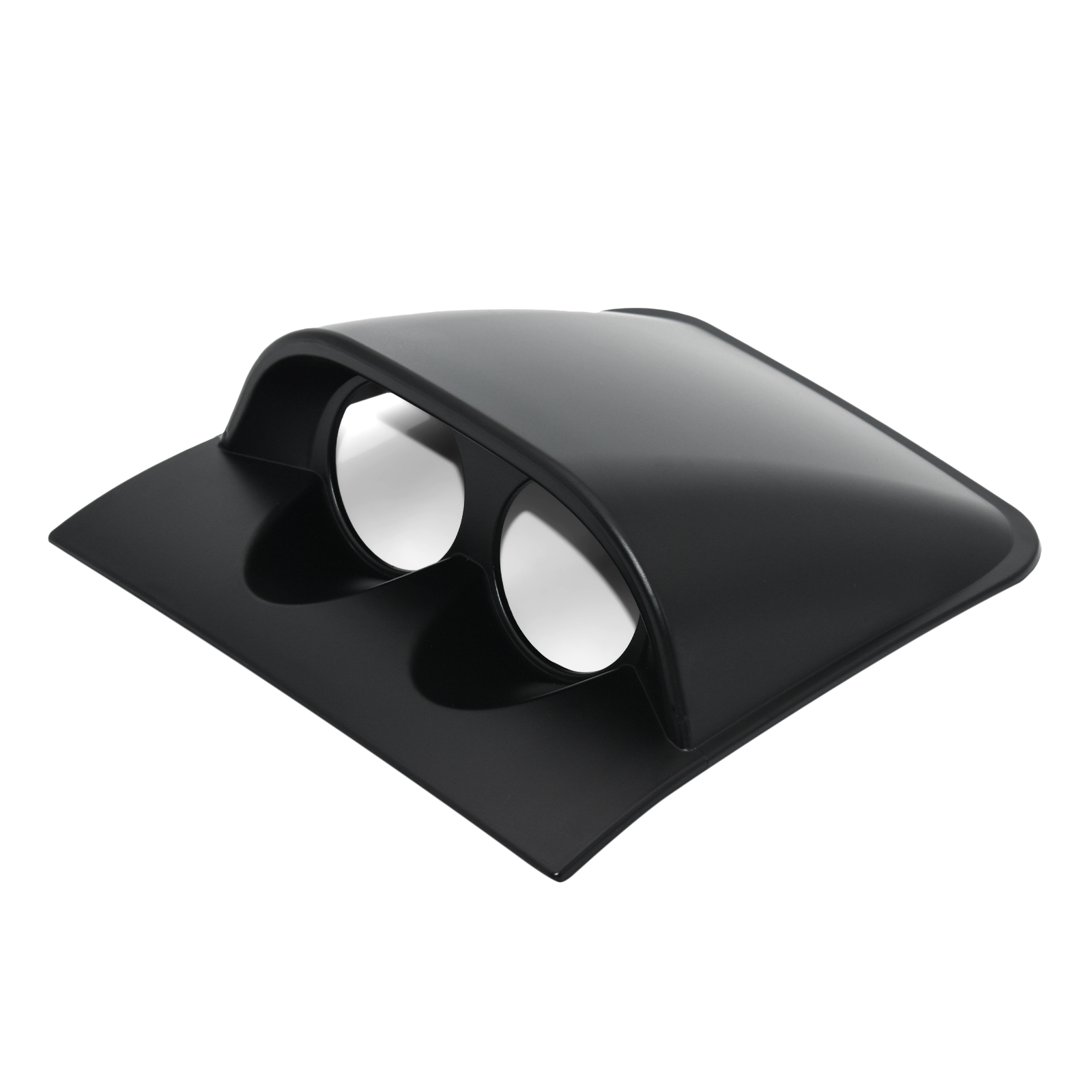 1 peça 52mm placa de painel de corrida duplo/triplo medidor pod preto/fibra de carbono medidor de cor pod suporte de montagem