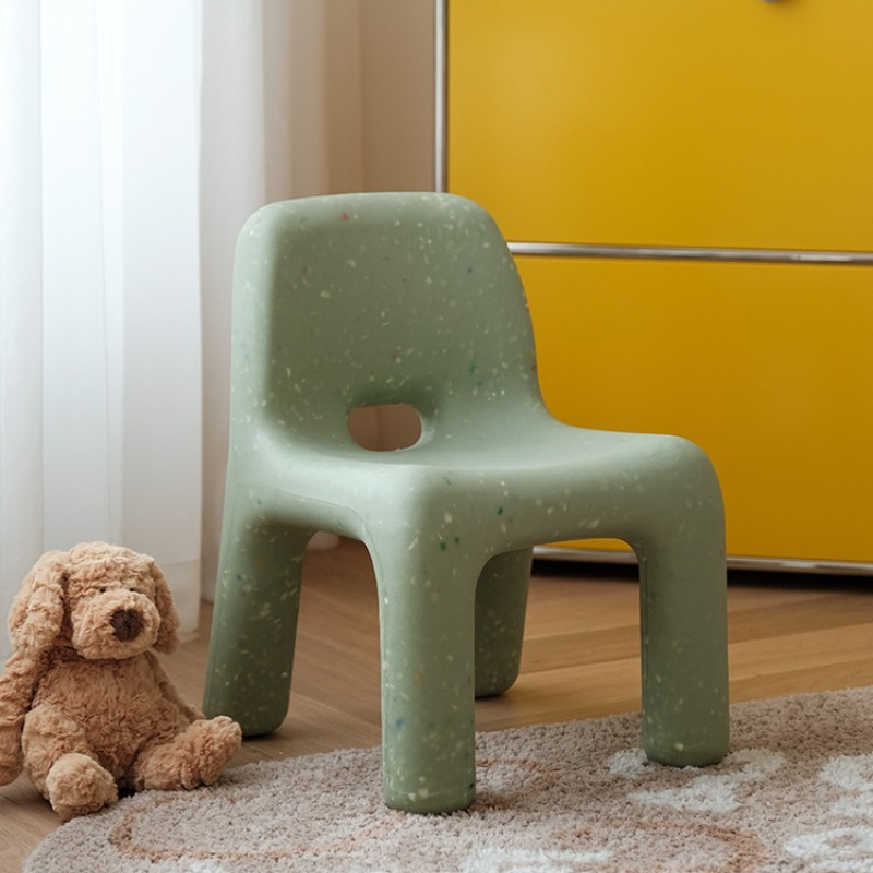 Nordic Kids Plastic Desk & Chair Set | Creative Small Writing Table for Living Room/Study | School Furniture