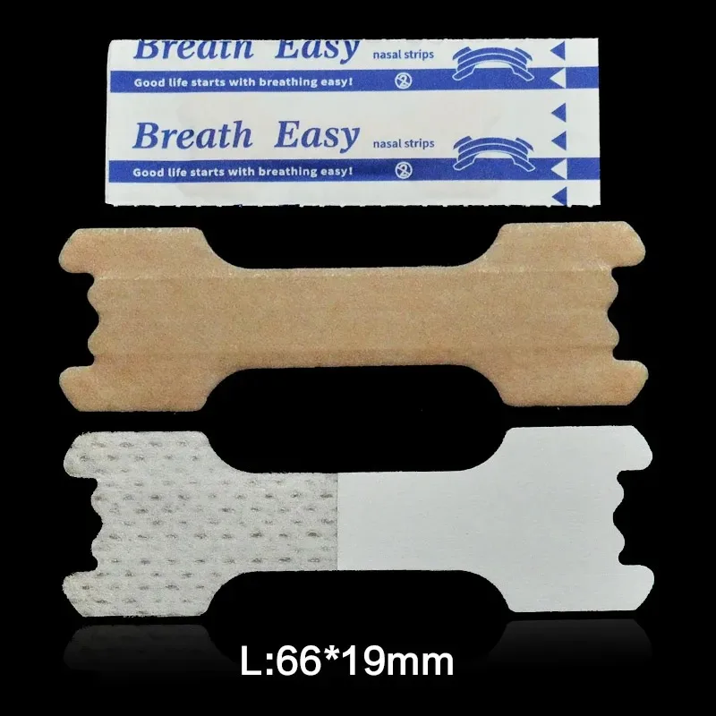 100/500PCS Adem Neusstrips Rechts Hulp Stop Snurken Neus Patch Goede Slapen Patch Product Gemakkelijker Adem Slaaphulpmiddel Decive
