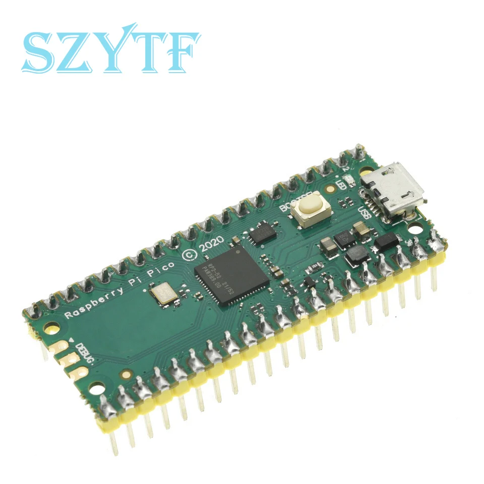 Pico Development Board para Raspberry Pi, Dual-Core, suporta Mciro, TYPE-C Python, microcontrolador