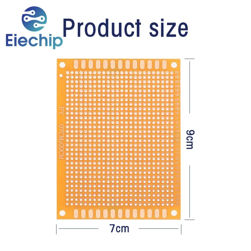 5PCS 5X7CM 7x9CM Prototype Board PCB  DIY Universal Circuit Board 5*7cm 7*9cm Single Sided PCB Electronics Kit