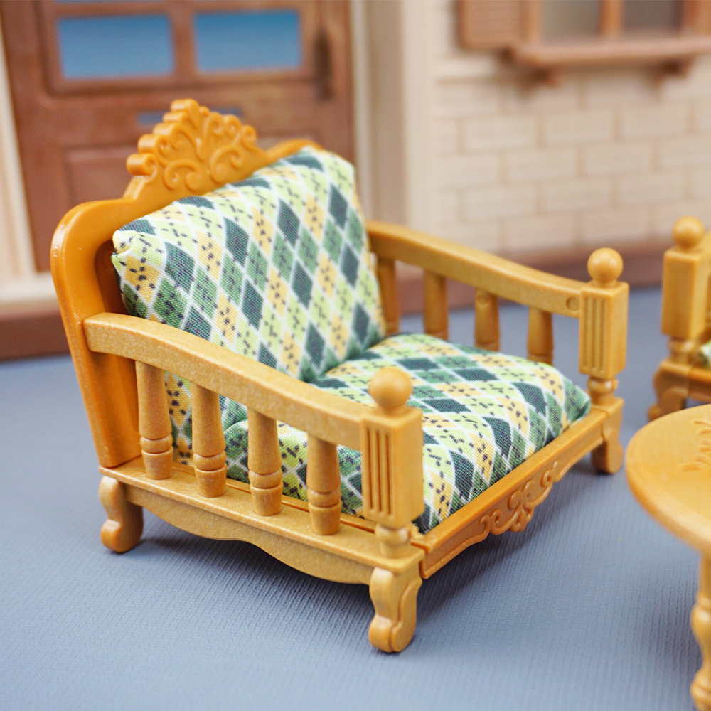 Casa de bonecas móveis cozinha jogar conjunto geladeira em miniatura 1:12 mini comida sala estar sofá conjunto fingir jogar accessores brinquedo