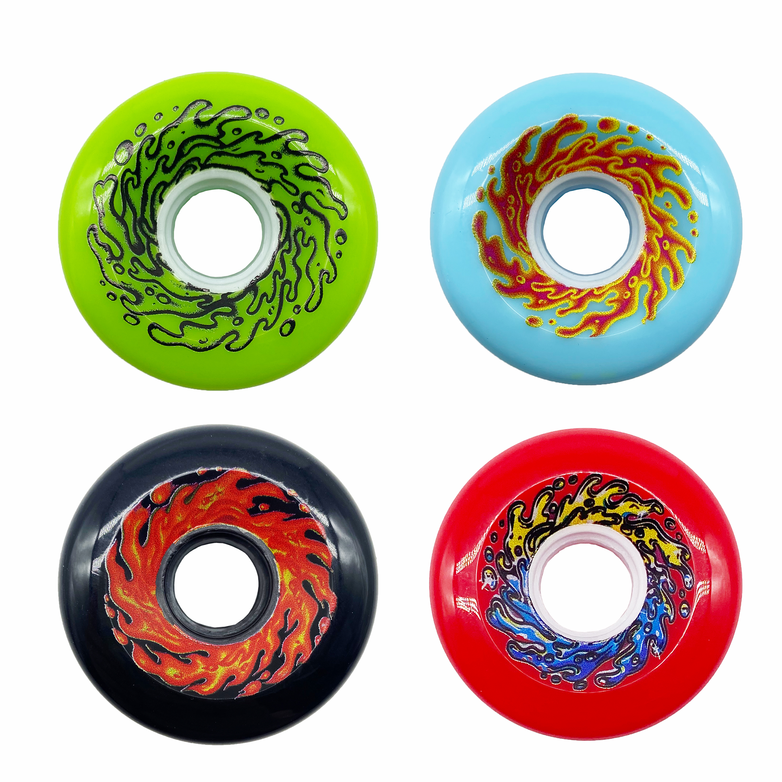 Die besten Surfskate-Räder 82A 65 mm weiche Räder Skateboard 78A Street Surf Skate Wheel Carving Slalom Core Roller