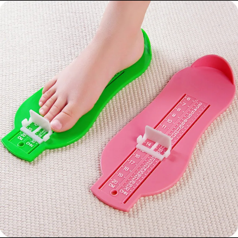 Fußmesswerkzeug für Kinder | Taschenrechner für Babyschuhgröße und Anpassungslehre für Säuglingsschuhe | Präzises Kinderfußlineal für Kleinkindschuhe