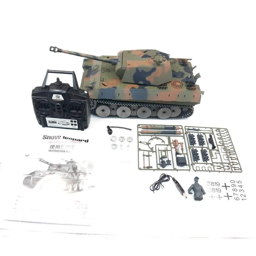 Henglong-軍用戦車モデル,大規模RC車両,クールバトルアーミー,コントロール,リモートコントロールモデル車両,1:16, 2.4g