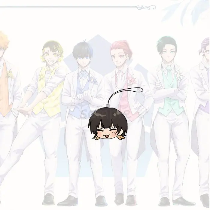 Blue Lock Michael Kaiser Mobile Phone Bachira Meguru Acrylic Pendant Anime Goods Collection Kawaii Phone Case Decor Friend Gift